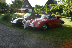 Torres unterwegs mit der Porsche356IG