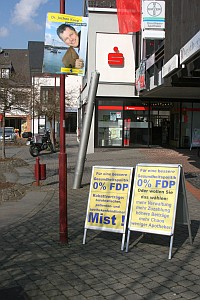 Wahlkampf in Dierdorf