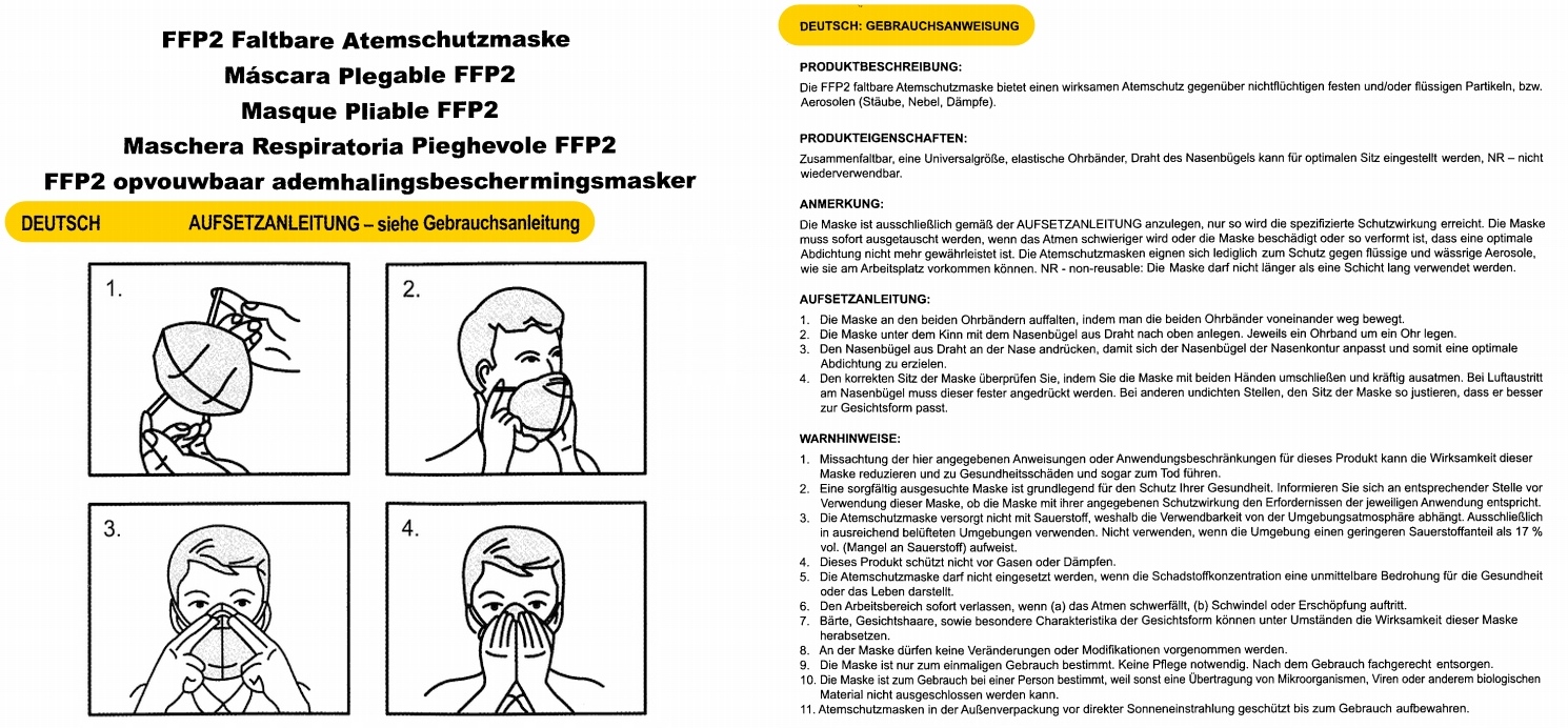 FFP2-Anleitung
