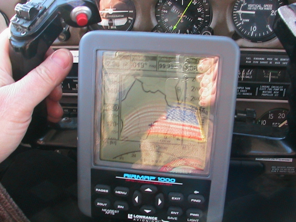 Piper Arrow III - Lowrance AirMap 1000 mit WAAS