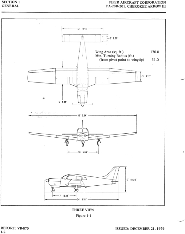 Pilots Operating Manual (C) The new piper corporation