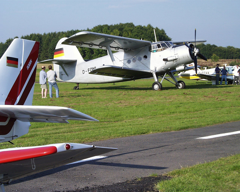 Ruhe nach den Rundfl�gen ...