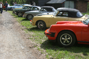 Ausfahrt 2015 der Porsche 356 IG