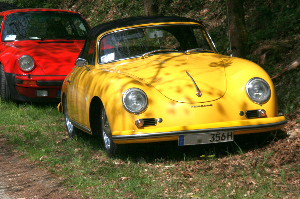 Ausfahrt 2015 der Porsche 356 IG