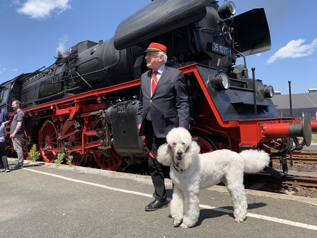 Coburg 2019: Ausflug zum Dampflokmuseum