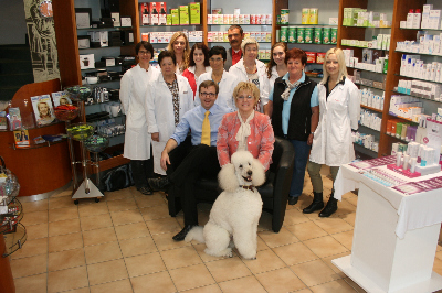 Ein Teil des Apothekenteams 2013